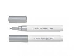 Značkovač PILOT PINTOR F 1.0 mm strieborný