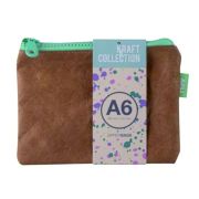 Obal na doklady APLI Kraft A6 zips