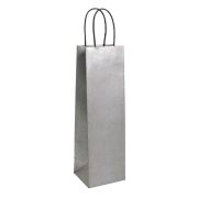 Taška ozdobná NATUR 11 x 36 cm strieborná