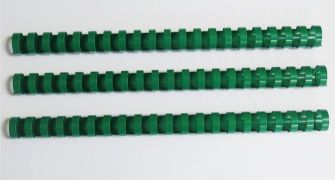 Hrebeň plastový 16 zelený