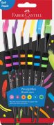 Štetce FABER-CASTELL Soft/6 Black Edition