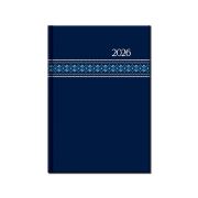 Diár týždenný A5 Print Folk modrý