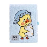 Denník plyšový ARGUS A5 Upset Duck modrý