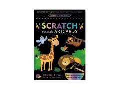 Kresba škrabacia 14x19cm Safari