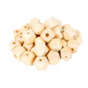 Koráliky drevené Natur 15mm