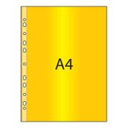 Euroobal A4 U PP 55 mic. žltý