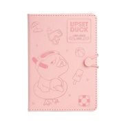 Zápisník ARGUS 12x16,9 cm Upset Duck ružový s gumičkou