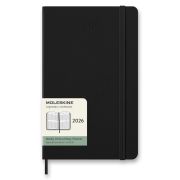 Diár týždenný A5 MOLESKINE L tvrdý čierny