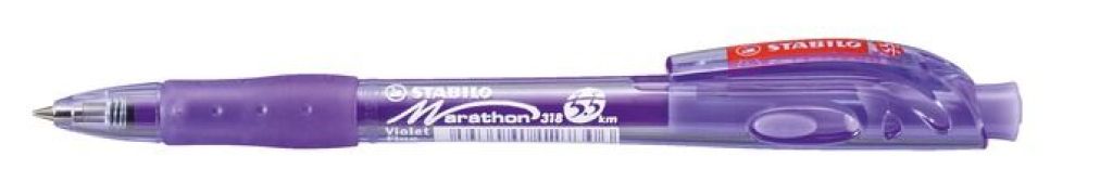Pero guličkové STABILO marathon 318 fialové