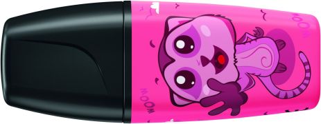 Zvýrazňovač STABILO BOSS MINI Animal Vibes pink bulk