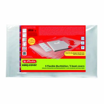 Obaly na zošity EASY COVER/5ks