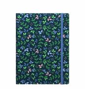 Zápisník A5 Filofax notebook Garden Dusk
