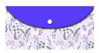 Taška na spisy 1/3 s cvočkom Stil Lavender