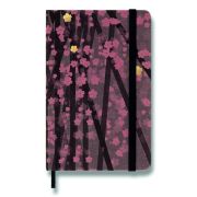 Zápisník MOLESKINE S 9x14cm tvrdý linajkový Sakura