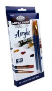 Akrylové farby R L 12x12ml+2xštetec