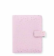 Diár A6 Filofax Confetti ružový