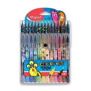 Sada kresliaca MAPED Color´Peps Monster fixy+pastelky/12+15