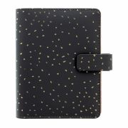 Diár A7 Filofax Confetti čierny