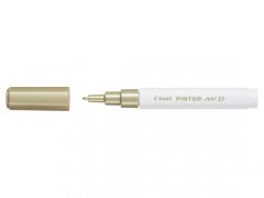 Značkovač PILOT PINTOR EF 0.7 mm zlatý