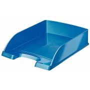 Zásuvka na spisy Leitz WOW modrá metalická
