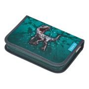 Peračník jednoradový s 2 klopami Herlitz T-Rex plnený