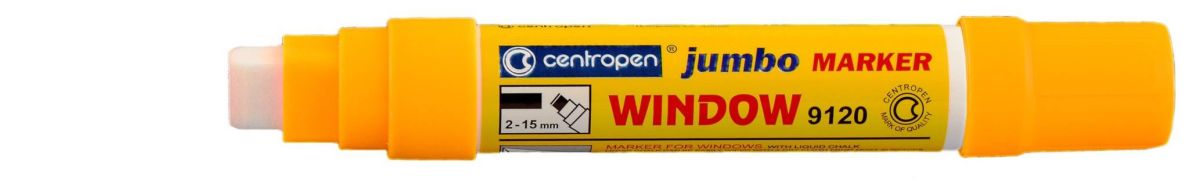 Značkovač CENTROPEN 9120 okná oranžový