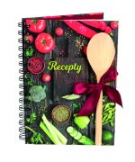 Zošit A5 Kniha na recepty so špirálou Vegetables