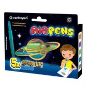 Fixky fúkacie CENTROPEN Metalic /5